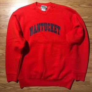 Campus Clothing Co Heavyweight Crewneck Sweatshirt Mens L Red USA Made